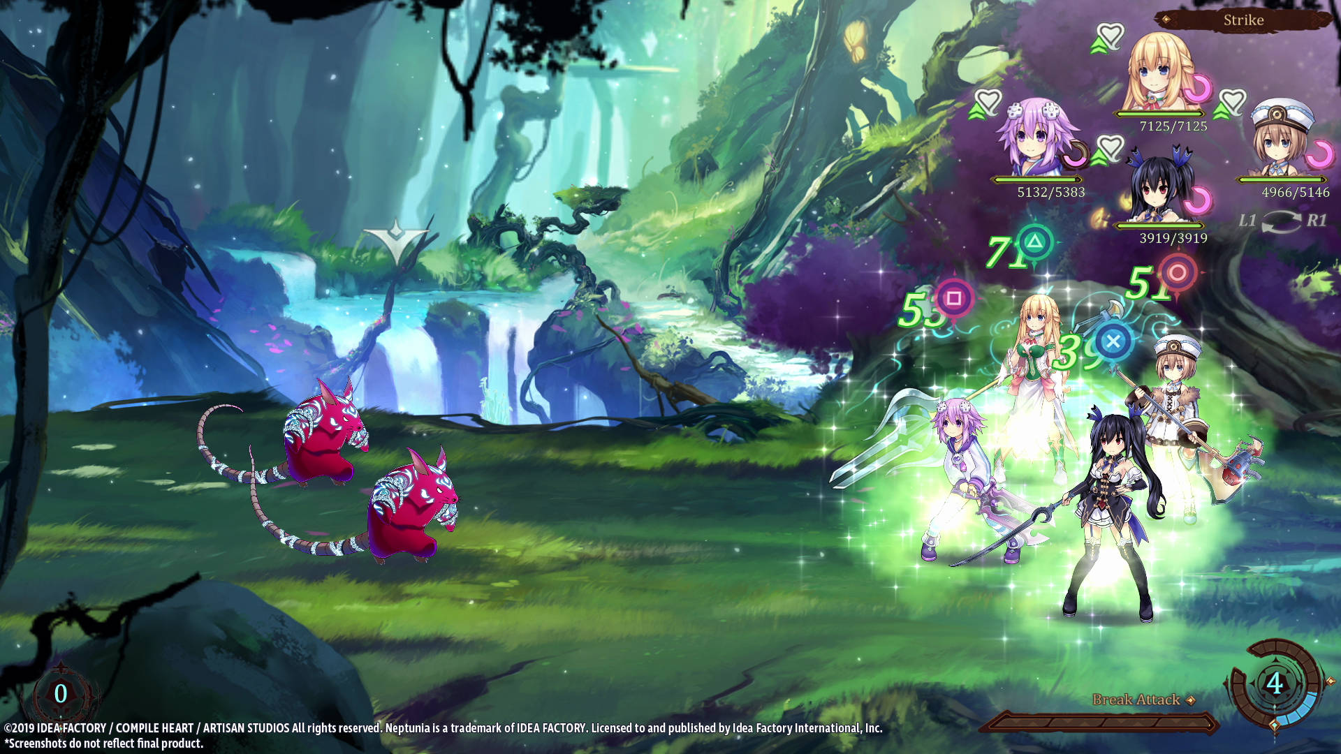 Super Neptunia RPG screenshot 3 for Nintendo Switch