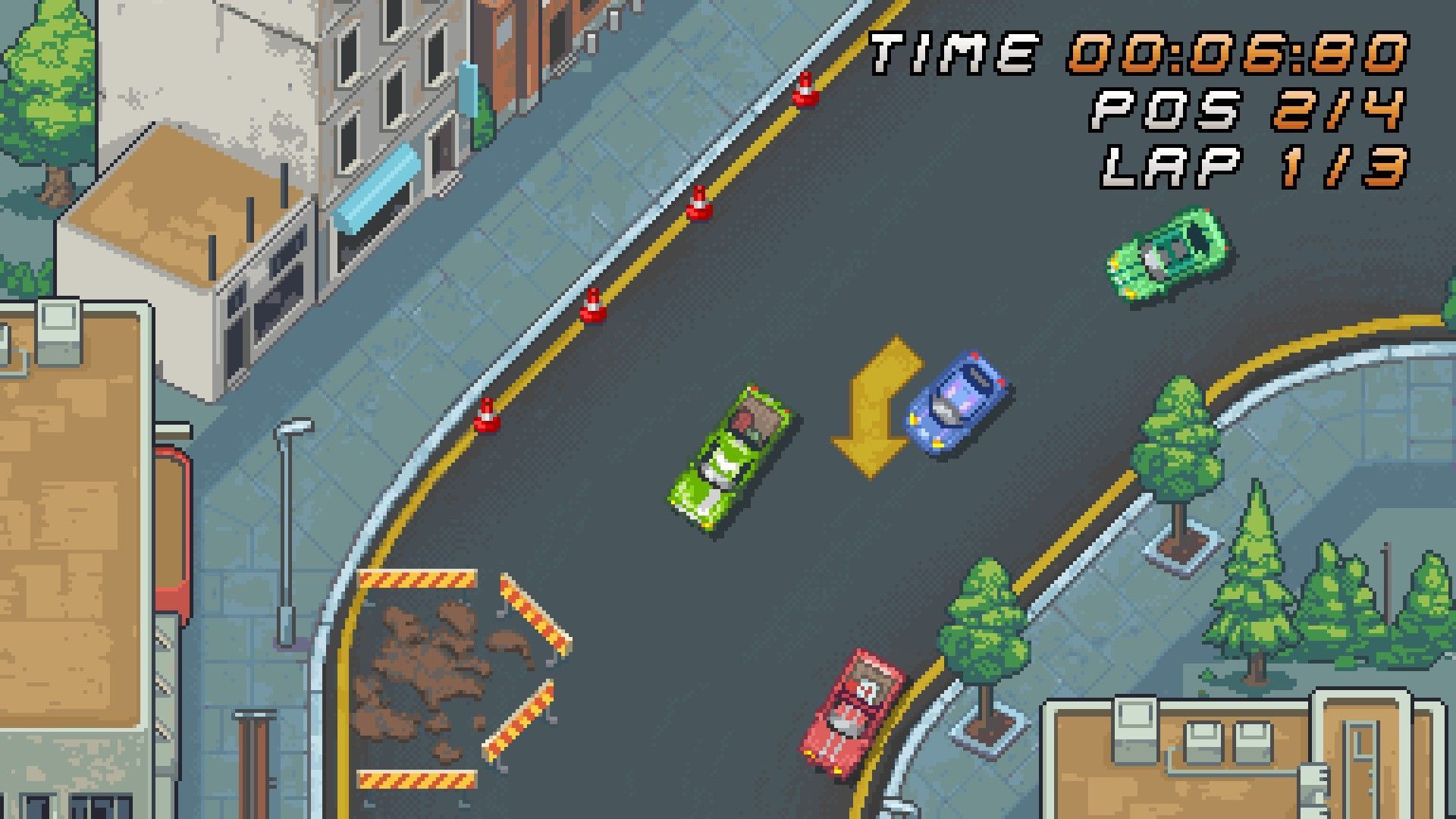 Super Street Racer screenshot 3 for Nintendo Switch