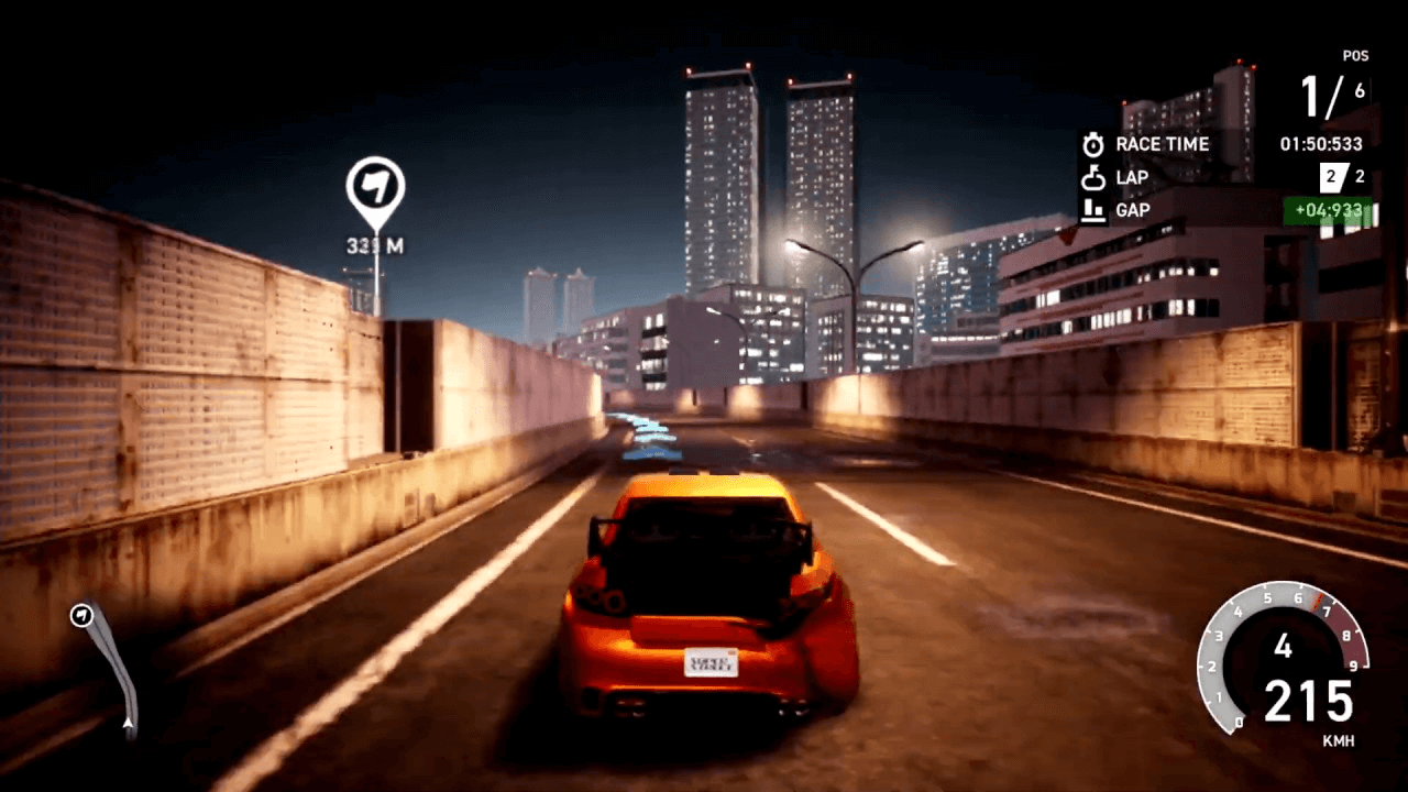 Super Street Racer screenshot 3 for Nintendo Switch