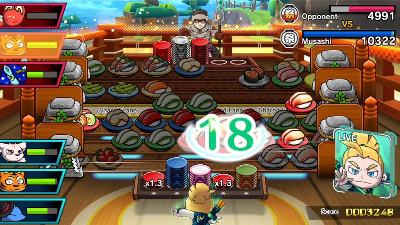 Sushi Striker screenshot 3 for Nintendo Switch