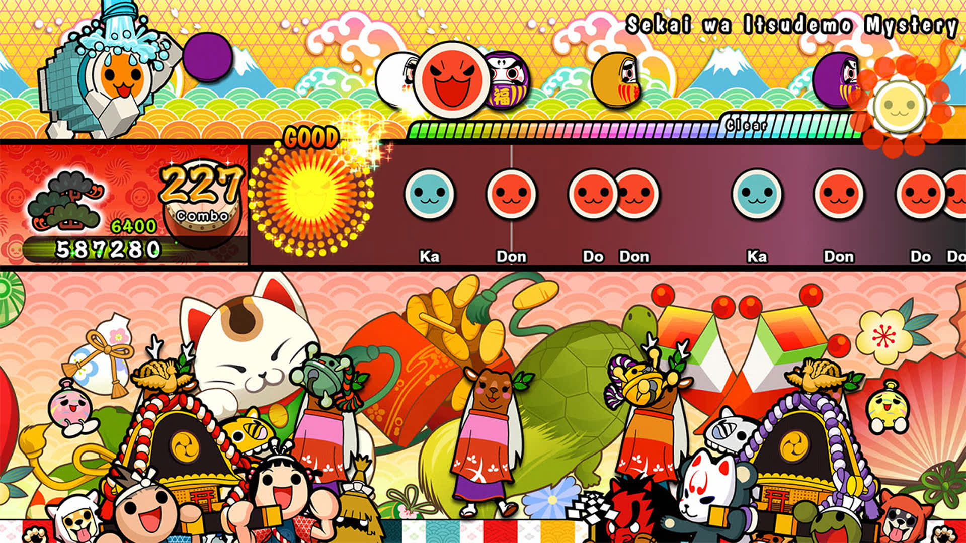 Taiko no Tatsujin: Rhythmic Adventure Pack screenshot 2 for Nintendo Switch