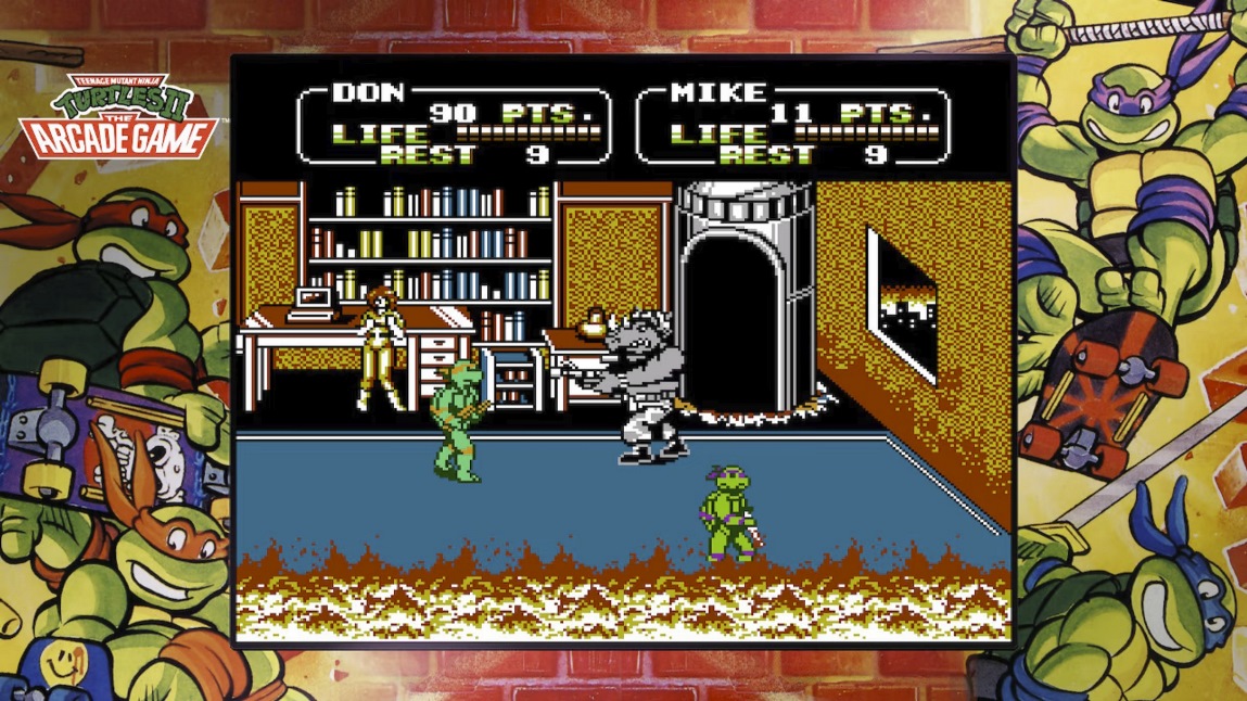 Teenage Mutant Ninja Turtles Cowabunga Collection screenshot 5 for Nintendo Switch