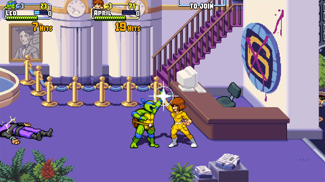 Teenage Mutant Ninja Turtles: Shredder's Revenge screenshot 4 for Nintendo Switch