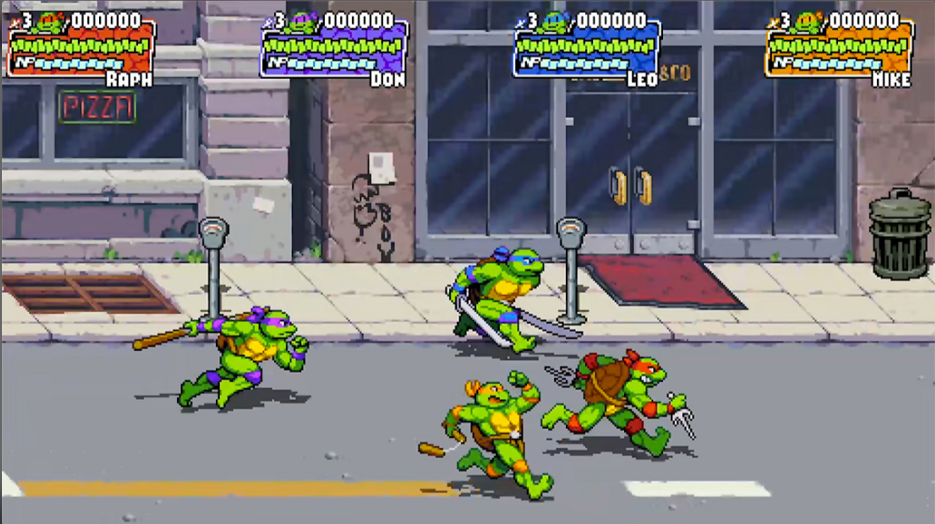 TEENAGE MUTANT NINJA TURTLES: SHREDDER'S REVENGE ANNIVERSARY EDITION screenshot 3 for Nintendo Switch