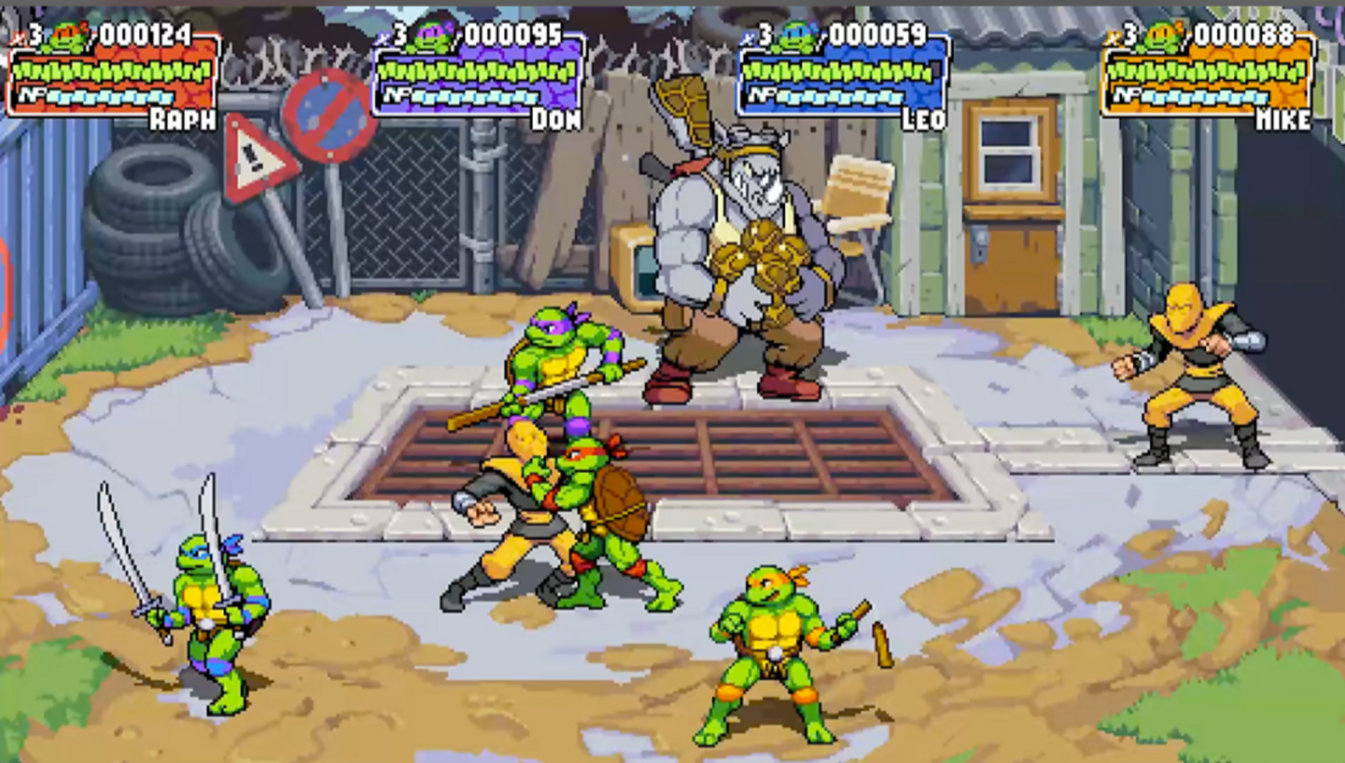Teenage Mutant Ninja Turtles: Shredder's Revenge [Radical Edition] screenshot 4 for Nintendo Switch