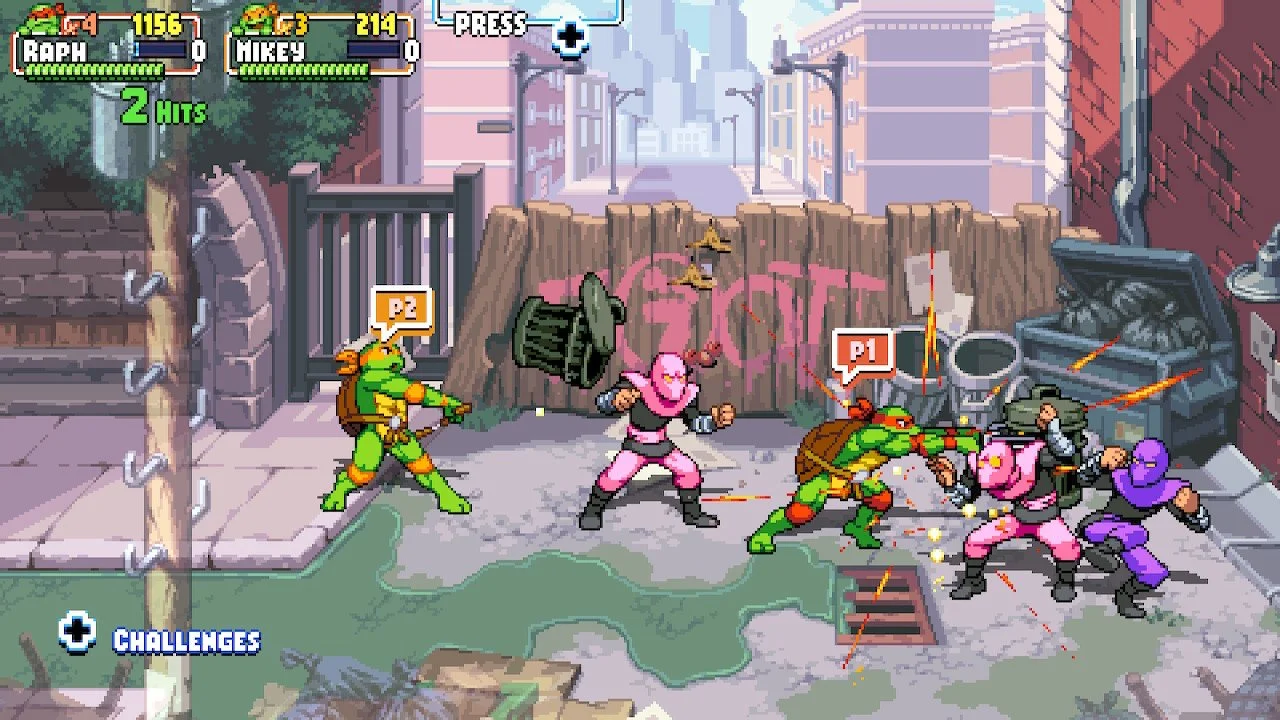 Teenage Mutant Ninja Turtles: Shredder's Revenge Ultimate Edition Collectors Edition screenshot 2 for Nintendo Switch