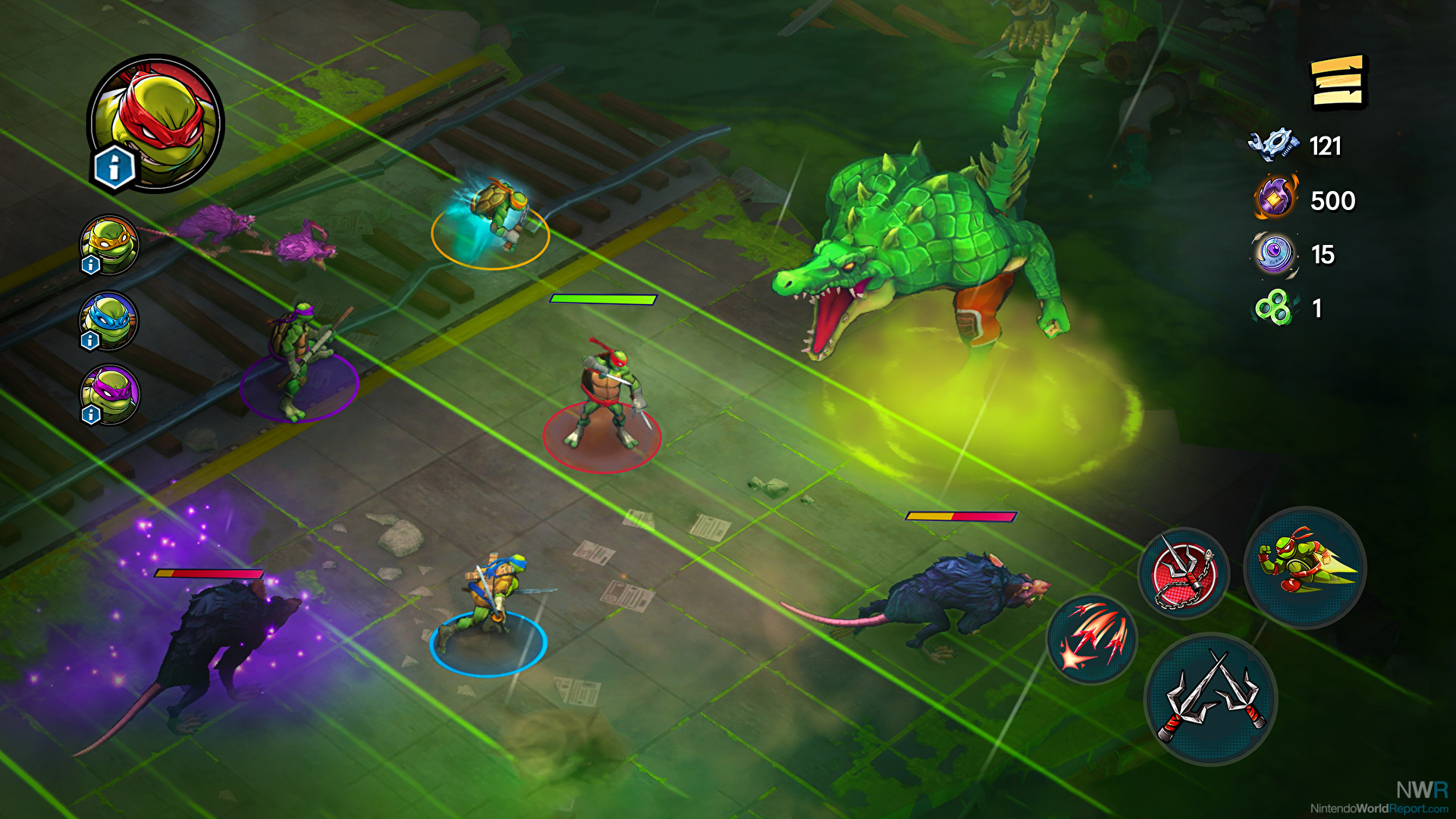 Teenage Mutant Ninja Turtles: Splintered Fate: Deluxe Edition screenshot 4 for Nintendo Switch