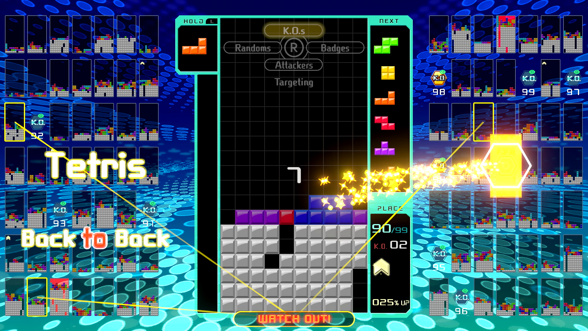 Tetris 99 screenshot 3 for Nintendo Switch