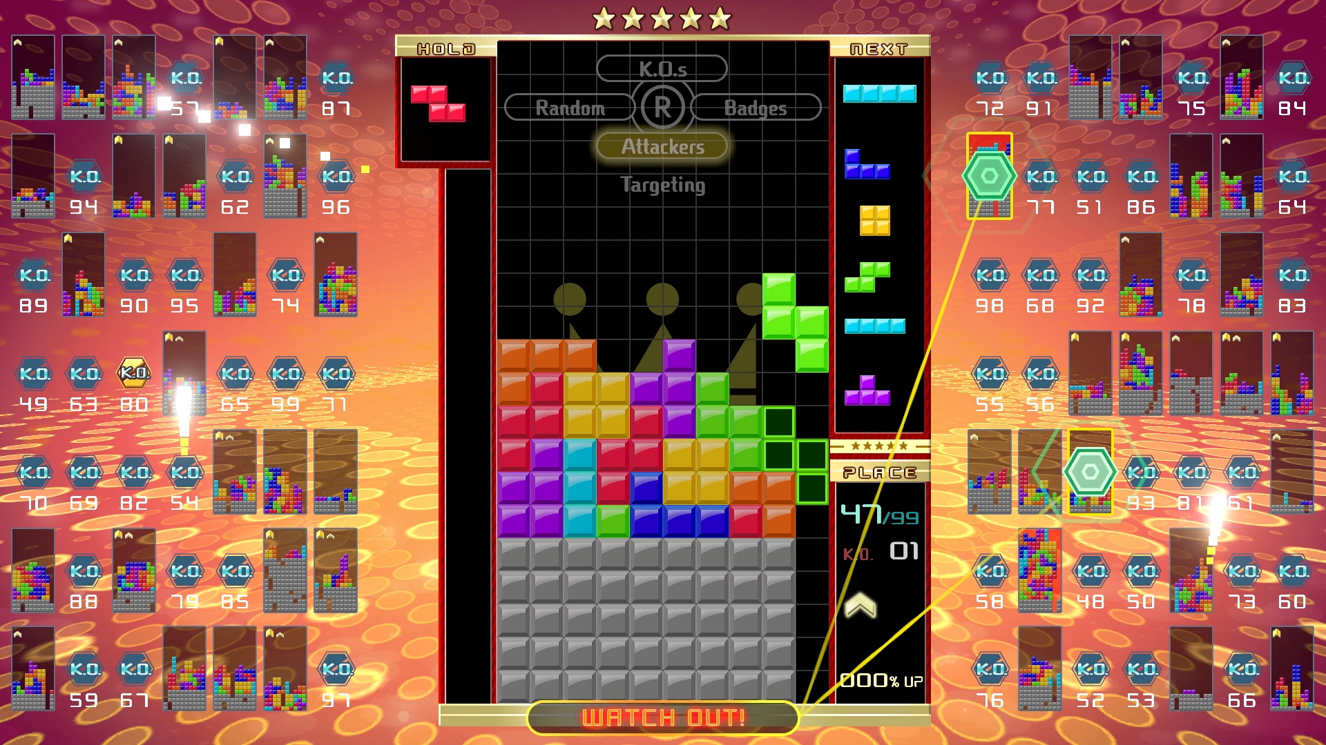 Tetris 99 screenshot 5 for Nintendo Switch