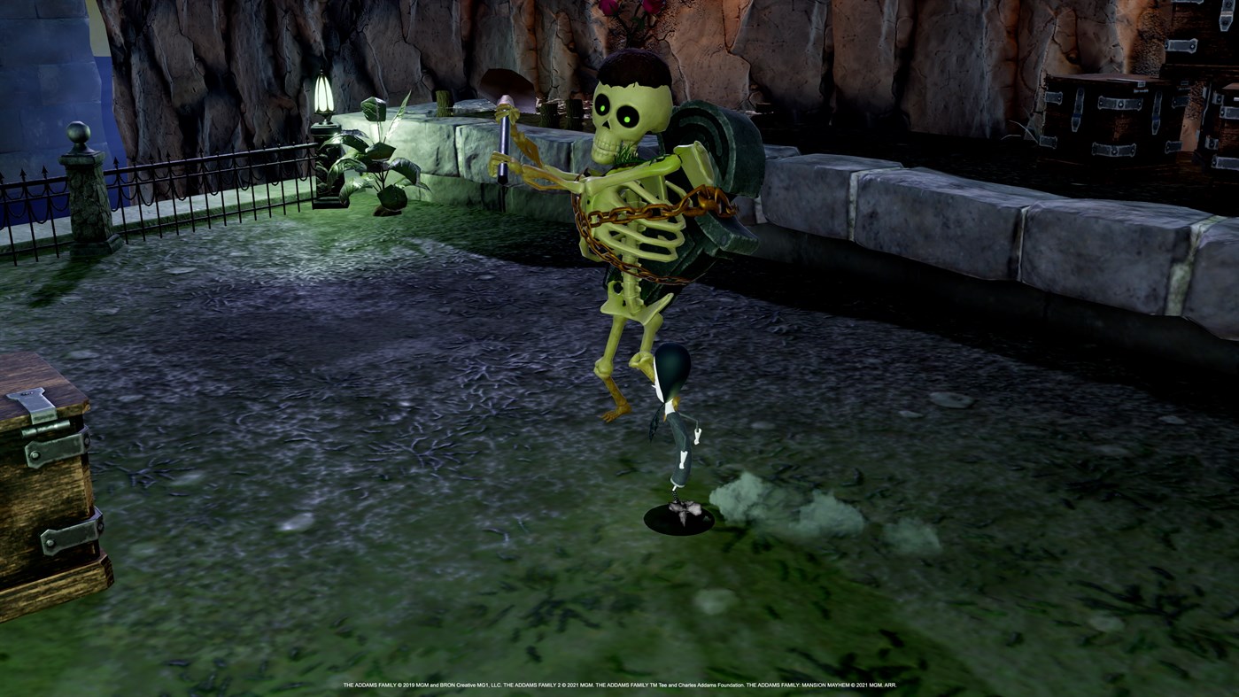 The Addams Family: Mansion Mayhem screenshot 4 for Nintendo Switch