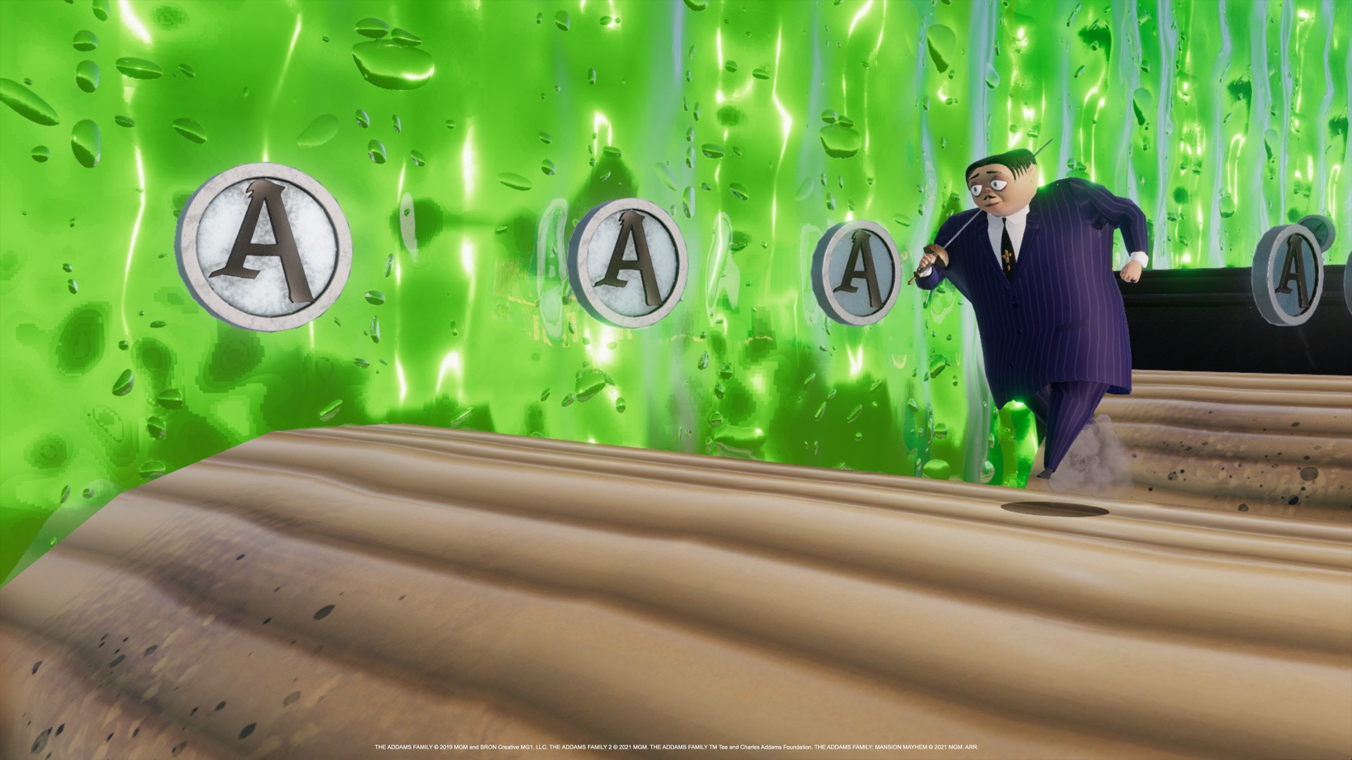 The Addams Family: Mansion Mayhem screenshot 5 for Nintendo Switch