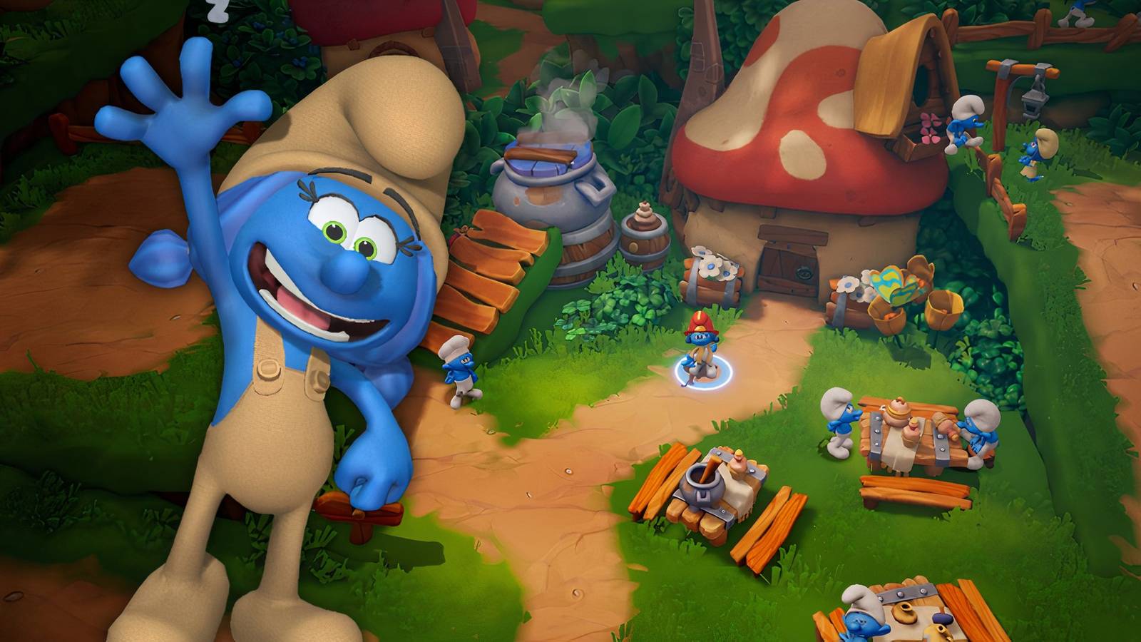 The Smurfs: Dreams screenshot 2 for Nintendo Switch