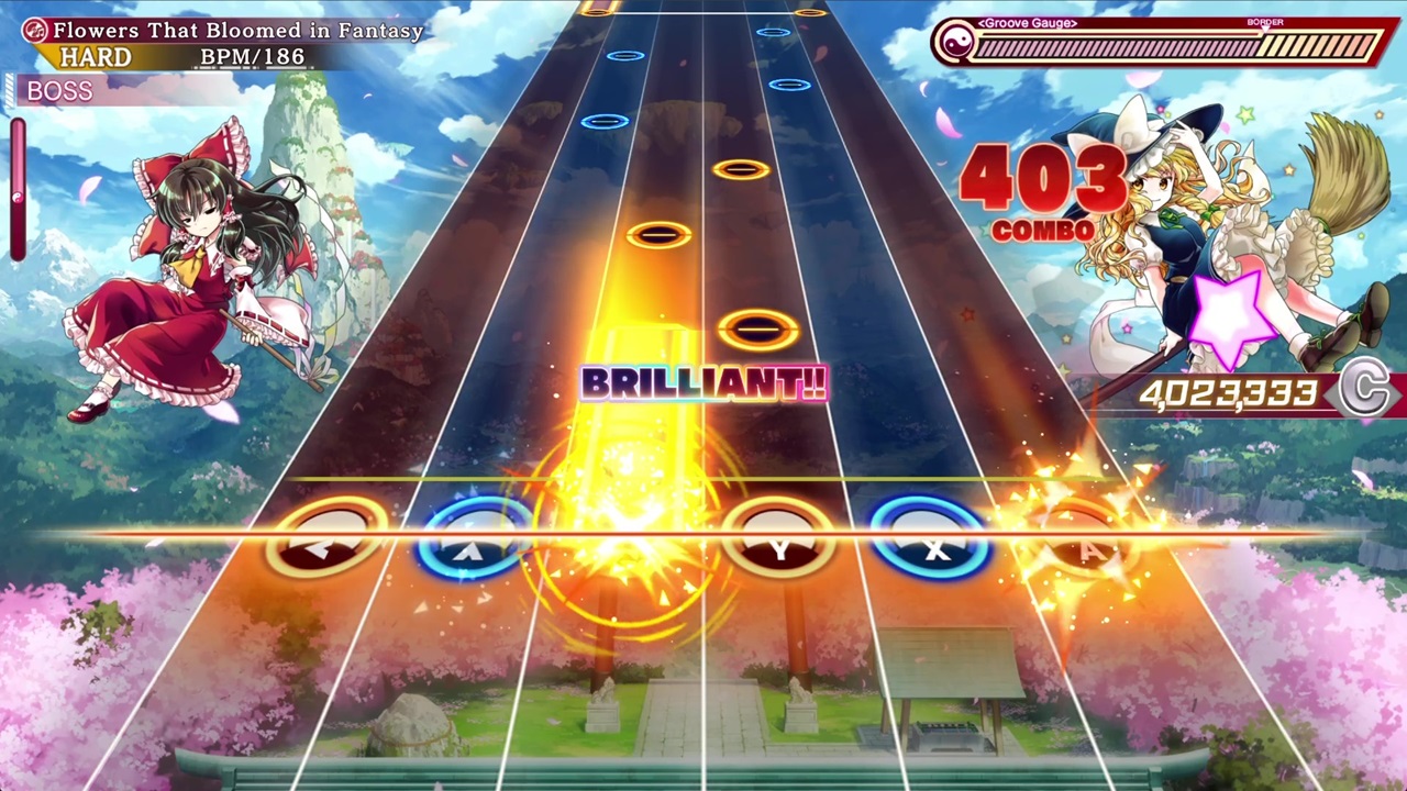 Touhou Danmaku Kagura: Phantasia Lost screenshot 2 for Nintendo Switch