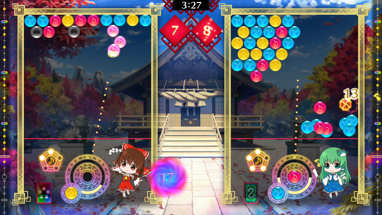 Touhou Spell Bubble screenshot 2 for Nintendo Switch