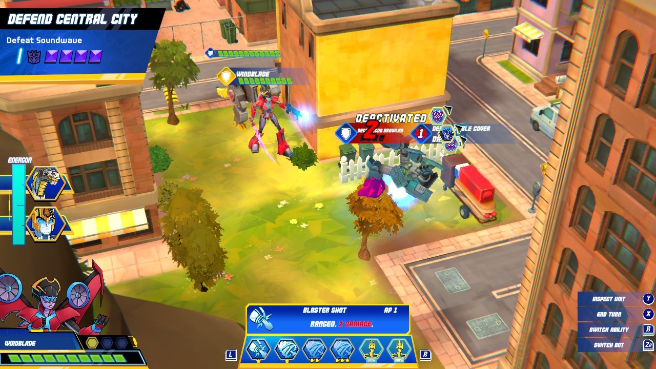 Transformers: Battlegrounds screenshot 2 for Nintendo Switch