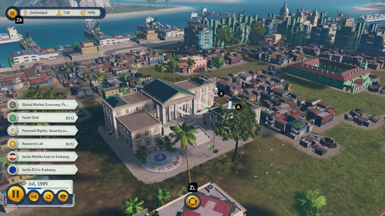 Tropico 6: Nintendo Switch Edition screenshot 2 for Nintendo Switch
