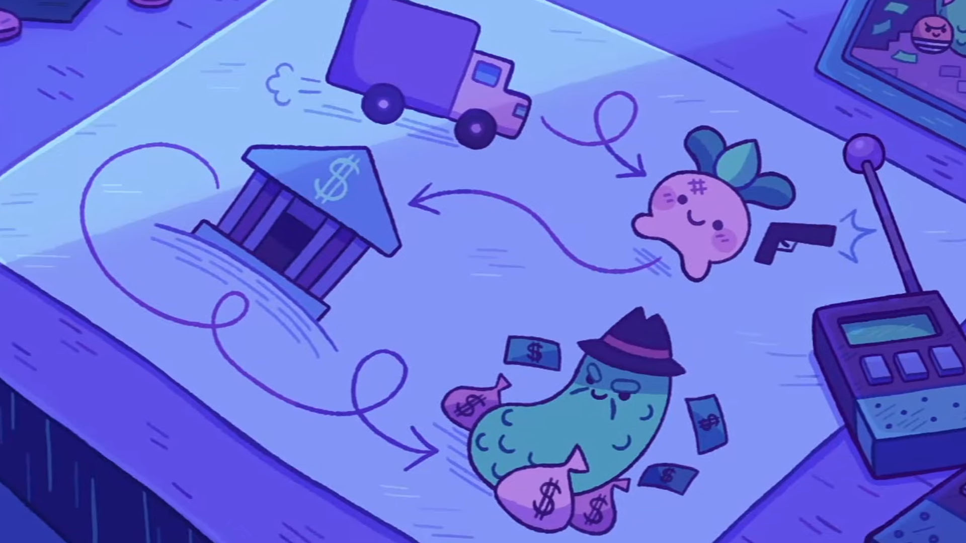 Turnip Boy Robs A Bank screenshot 4 for Nintendo Switch