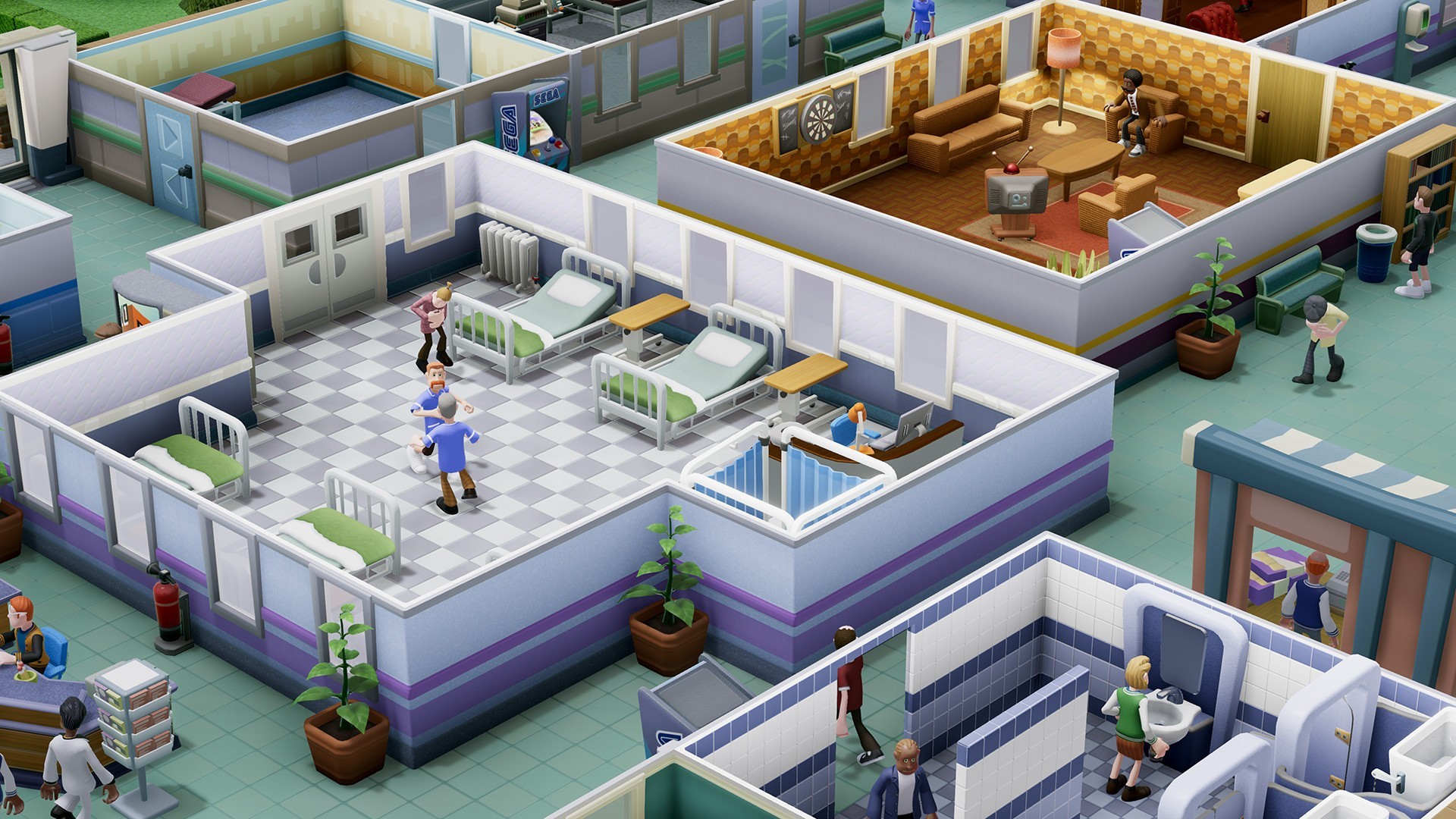 Two Point Hospital screenshot 2 for Nintendo Switch