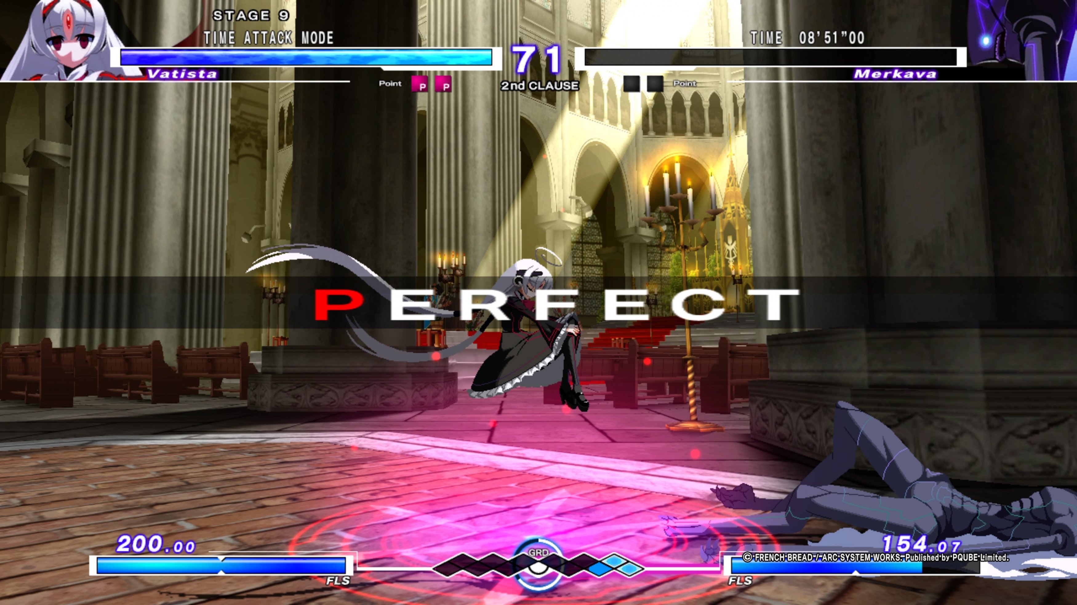 Under Night In-Birth Exe: Late Cl-R screenshot 2 for Nintendo Switch