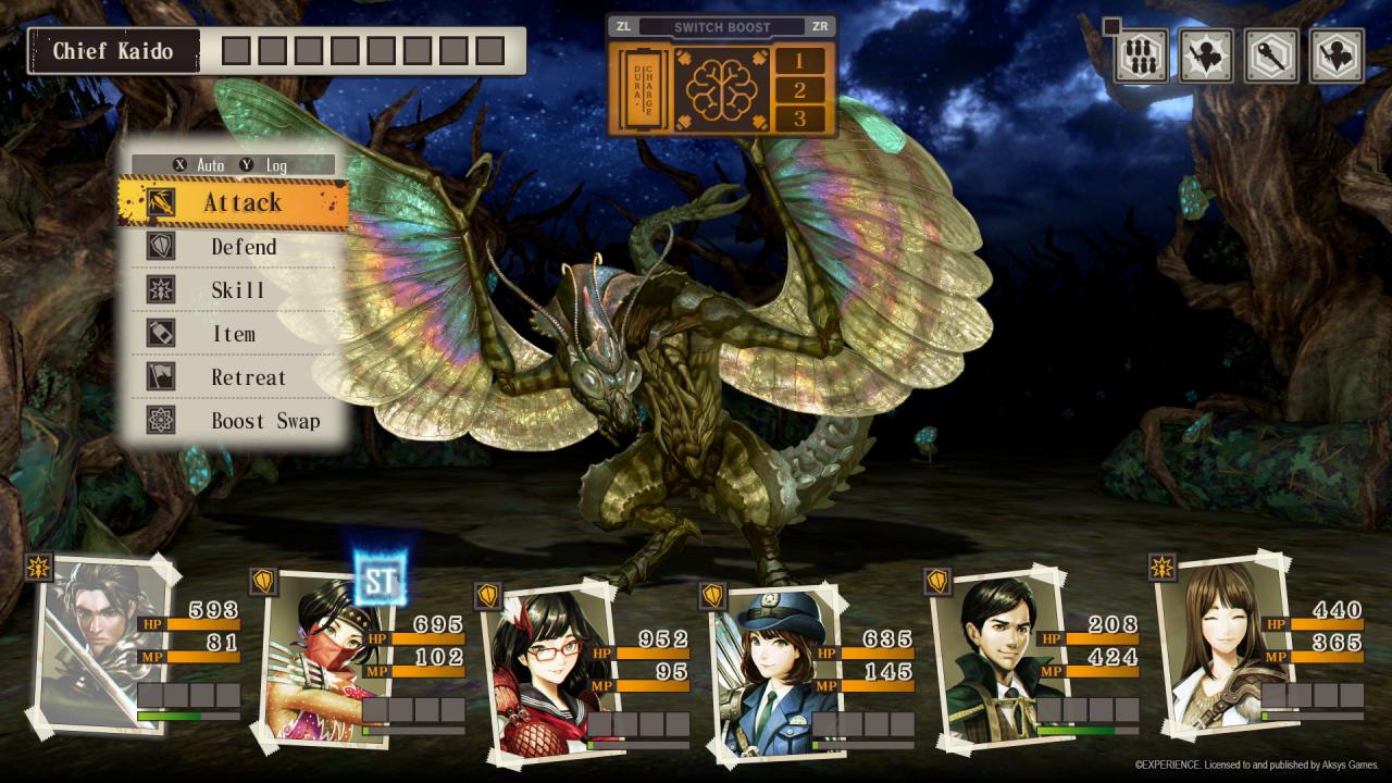 Undernauts: Labyrinth of Yomi screenshot 3 for Nintendo Switch