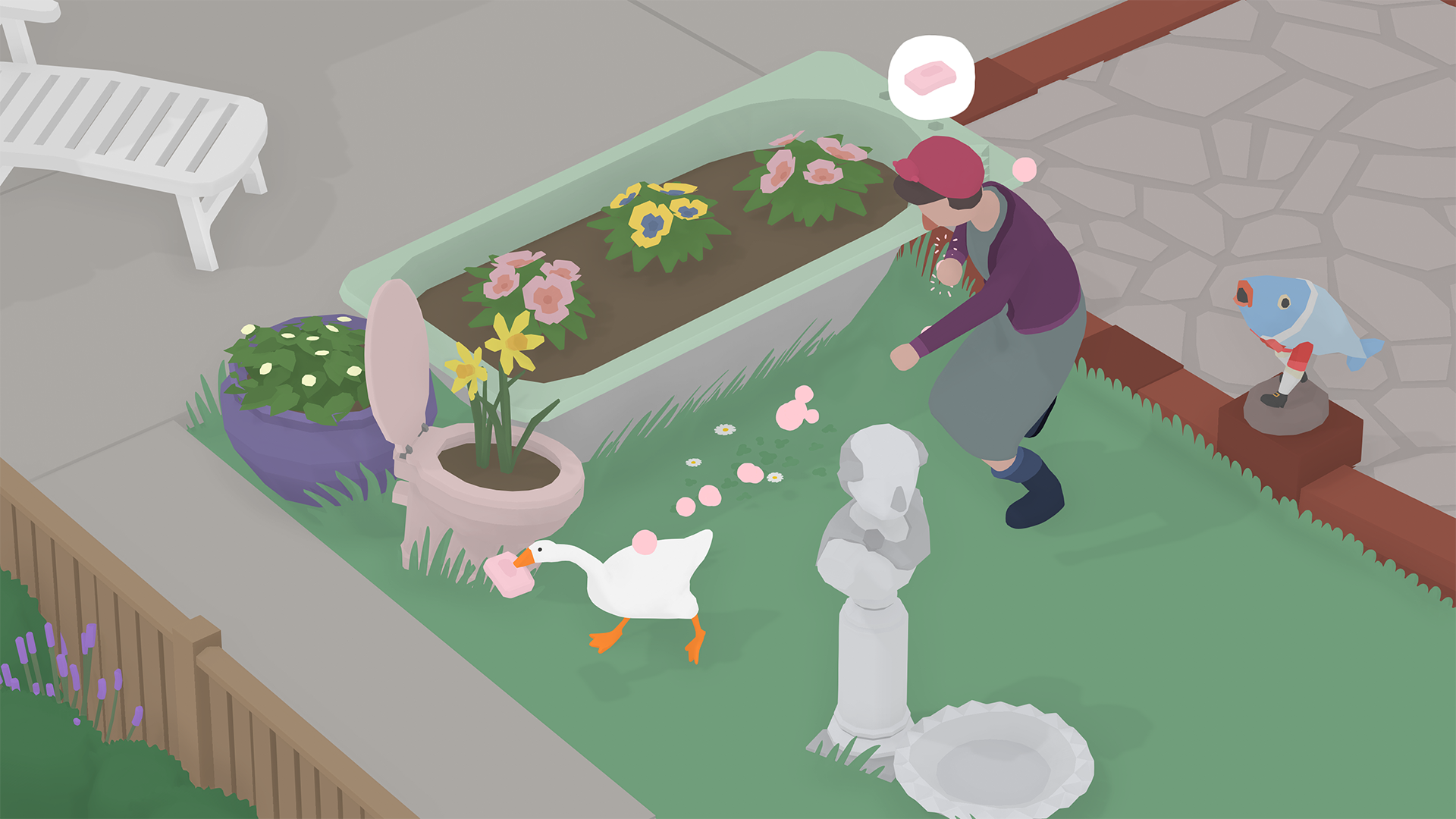 Untitled Goose Game [Lovely Edition] screenshot 4 for Nintendo Switch