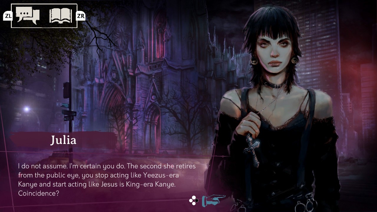 Vampire: The Masquerade The New York Bundle screenshot 2 for Nintendo Switch