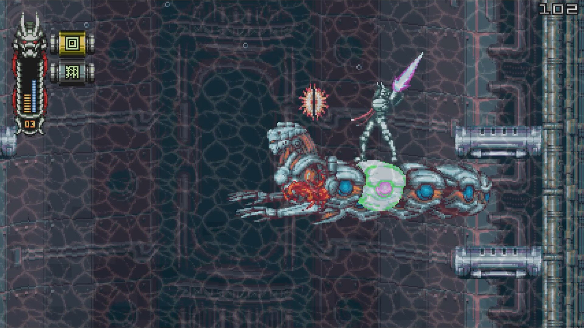 Vengeful Guardian: Moonrider screenshot 3 for Nintendo Switch
