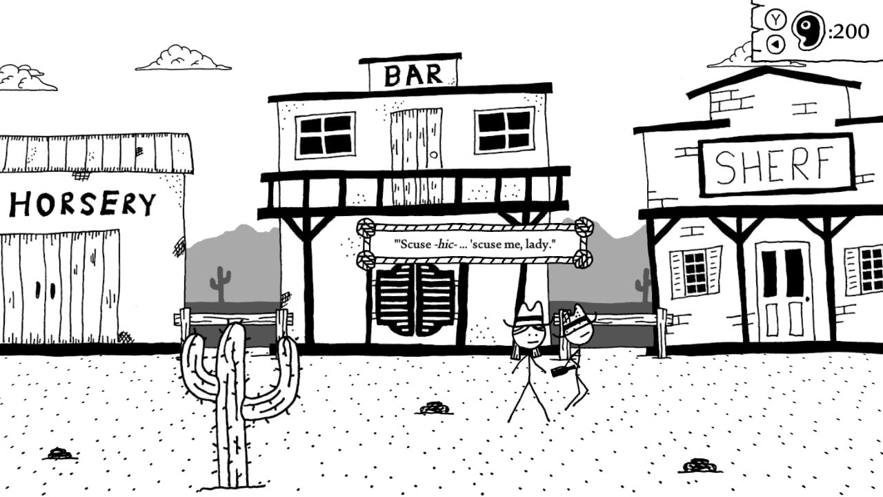 West of Loathing [Collector's Edition] screenshot 5 for Nintendo Switch