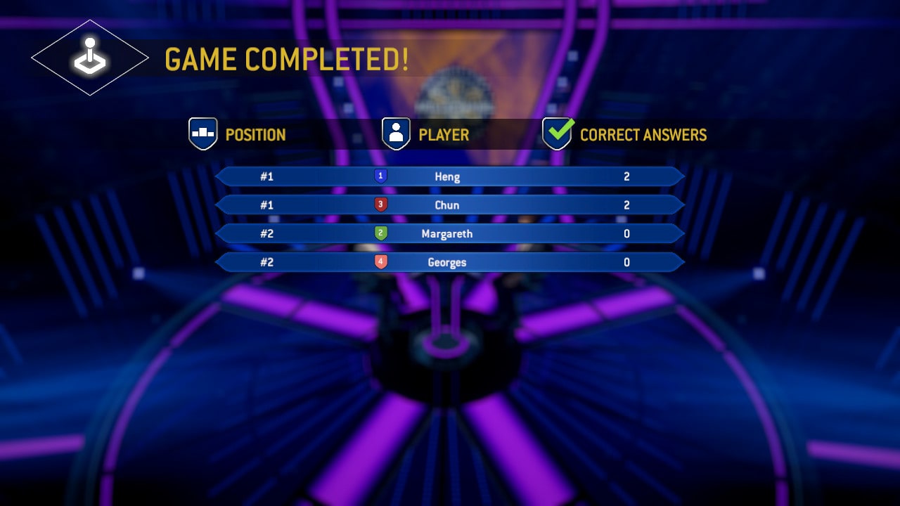 Who Wants to Be A Millionaire screenshot 3 for Nintendo Switch