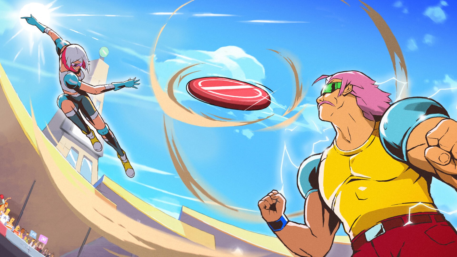 Windjammers 2 [Best Buy] box art for Nintendo Switch