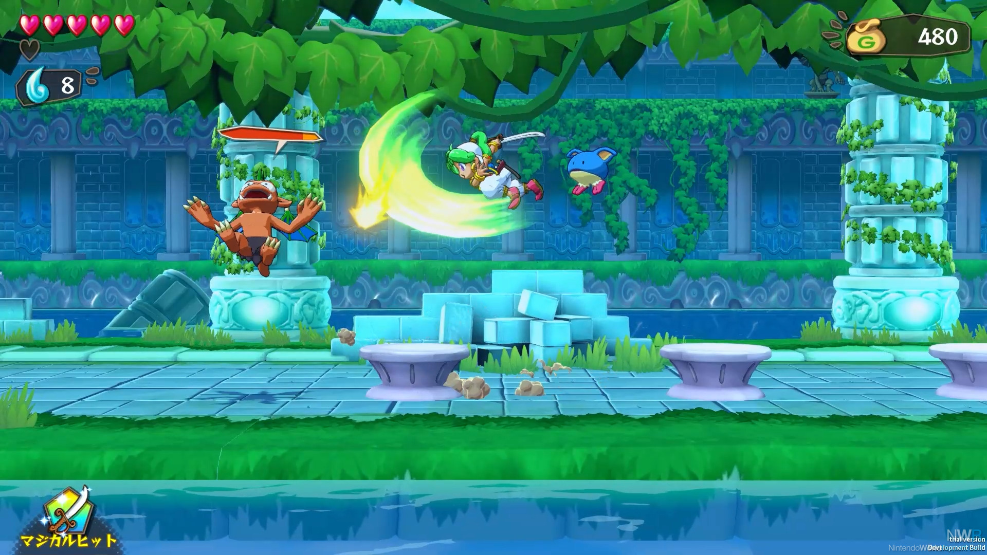 Wonder Boy: Asha in Monster World screenshot 4 for Nintendo Switch