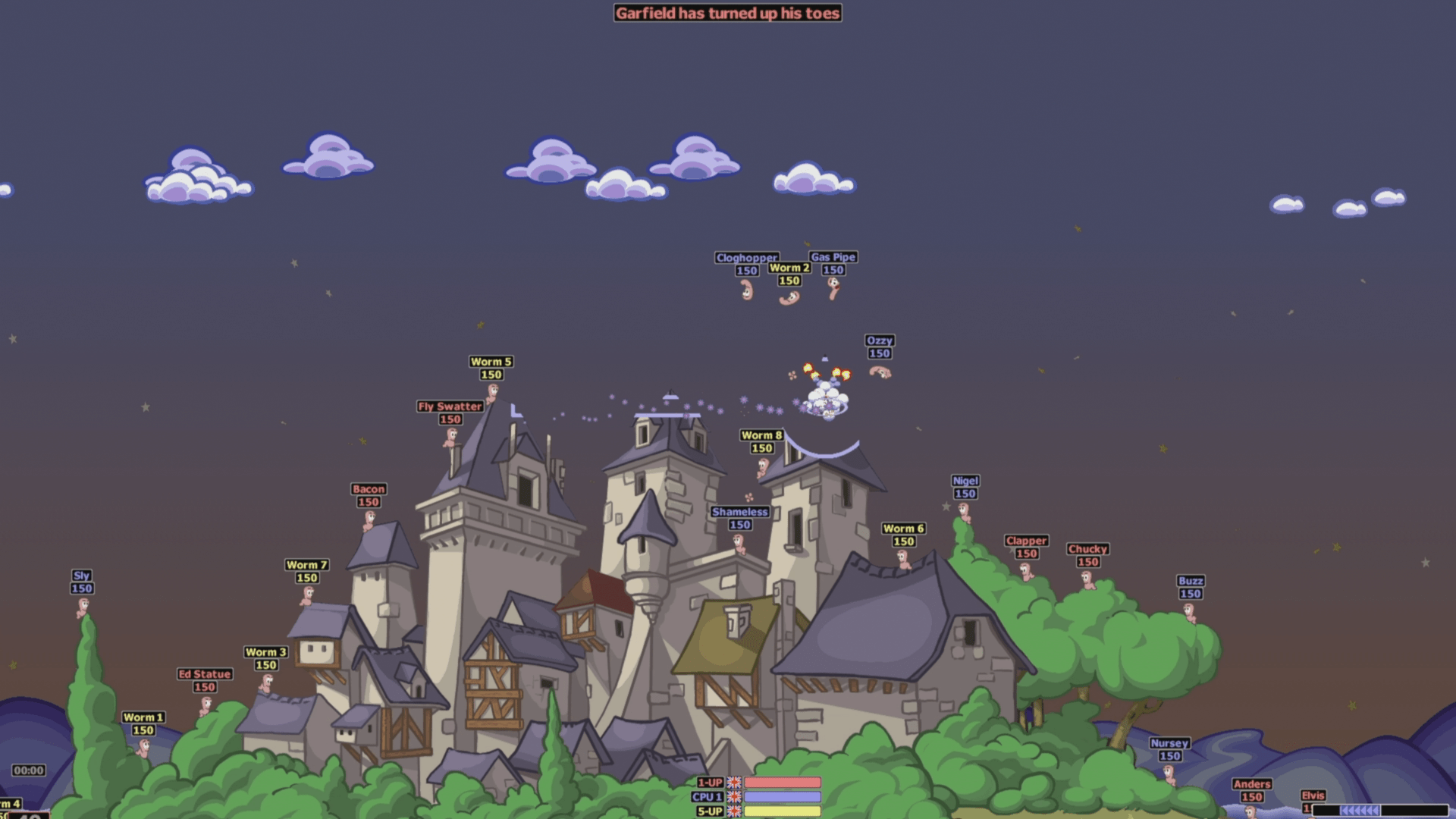 Worms Armageddon: Anniversary Edition screenshot 2 for Nintendo Switch