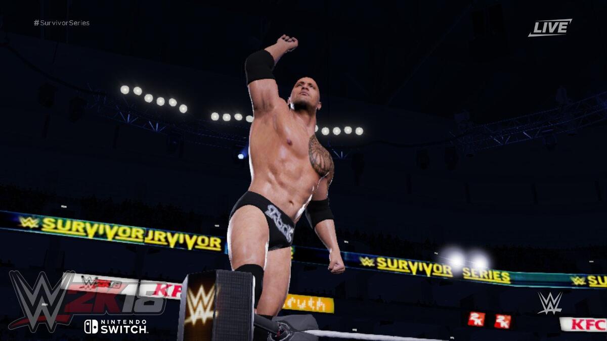WWE 2K18 screenshot 2 for Nintendo Switch
