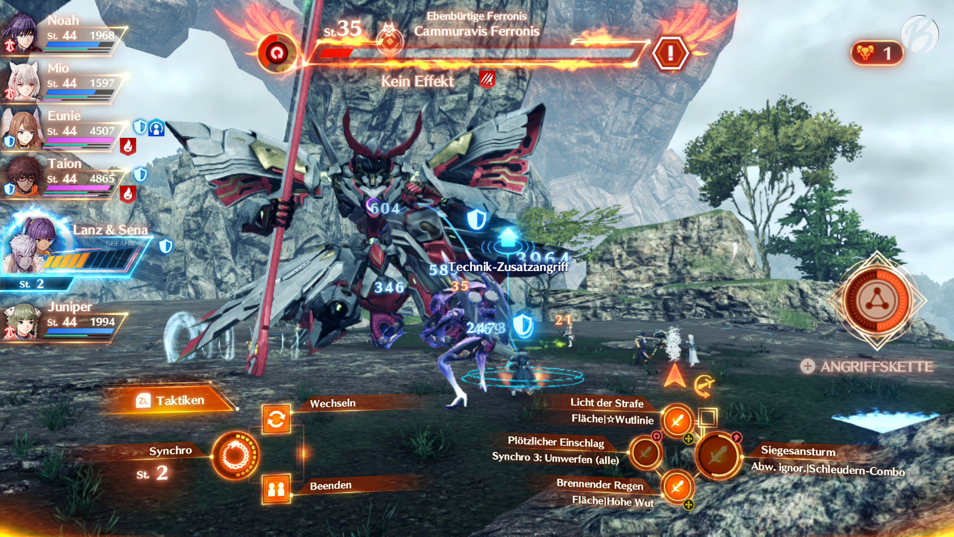 Xenoblade Chronicles 3 screenshot 5 for Nintendo Switch