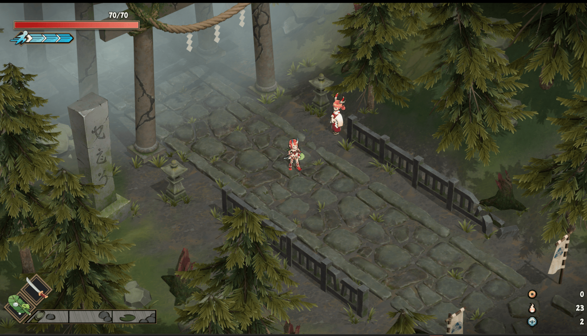 Yasha: Legends Of The Demon Blade screenshot 2 for Nintendo Switch