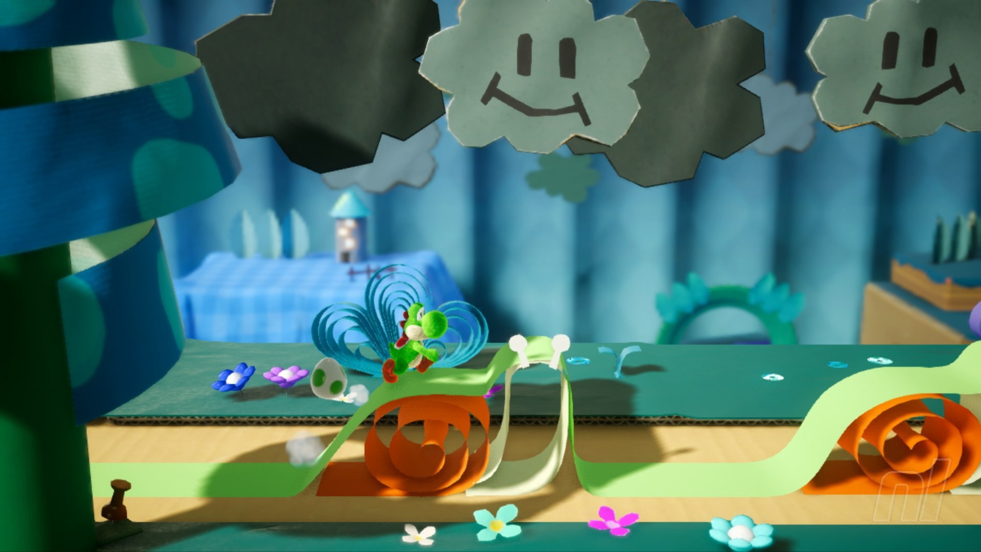Yoshi's Crafted World screenshot 3 for Nintendo Switch