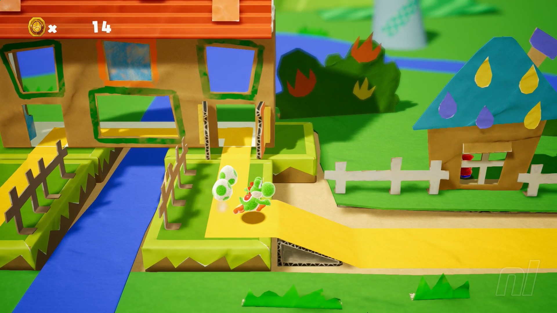 Yoshi's Crafted World screenshot 4 for Nintendo Switch