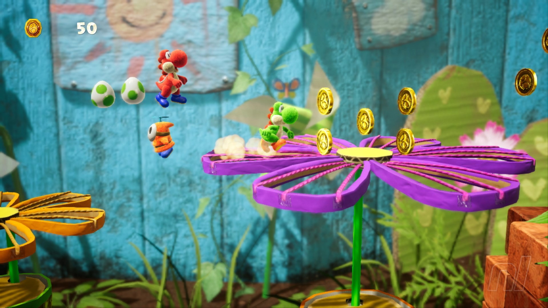 Yoshi's Crafted World screenshot 5 for Nintendo Switch