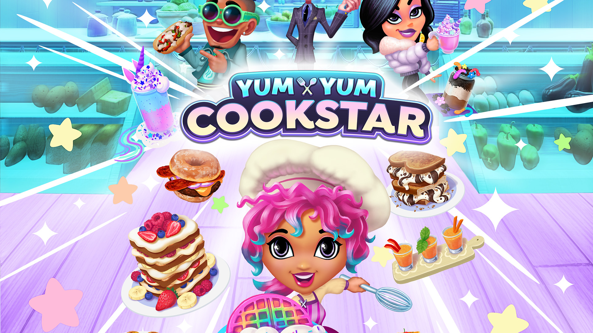 Yum Yum Cookstar screenshot 4 for Nintendo Switch