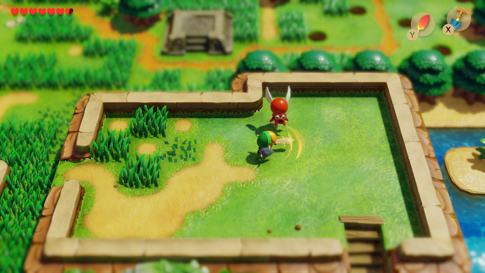 Zelda Link's Awakening screenshot 3 for Nintendo Switch