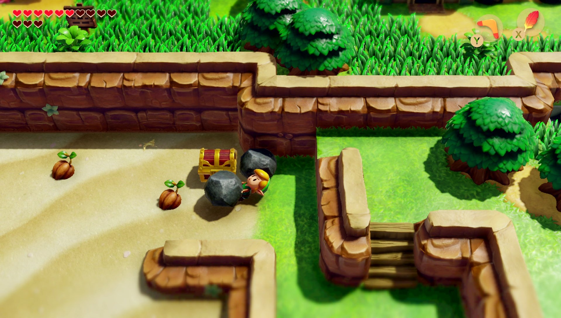 Zelda Link's Awakening screenshot 4 for Nintendo Switch