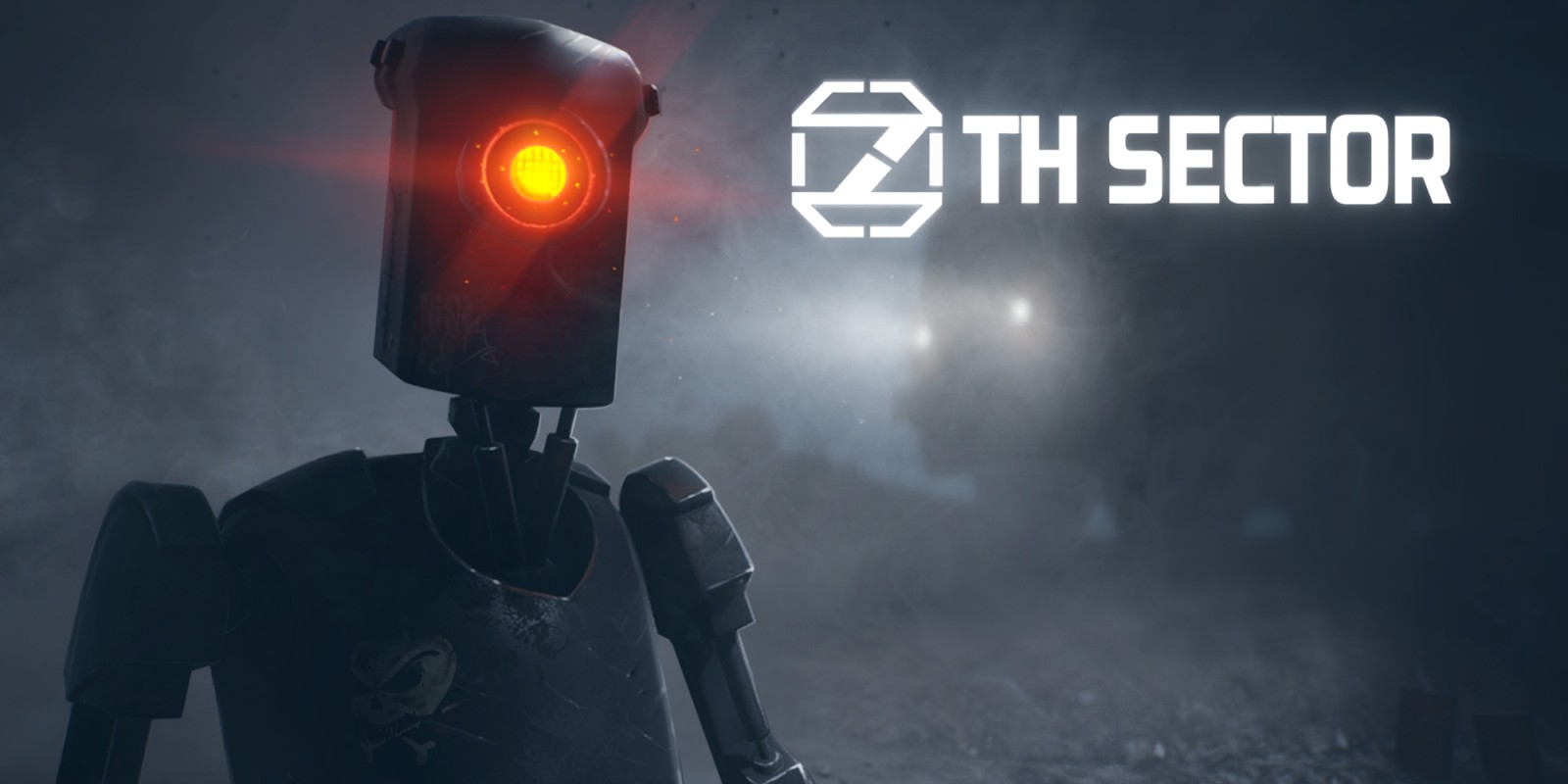 7th Sector title screen for Nintendo Switch