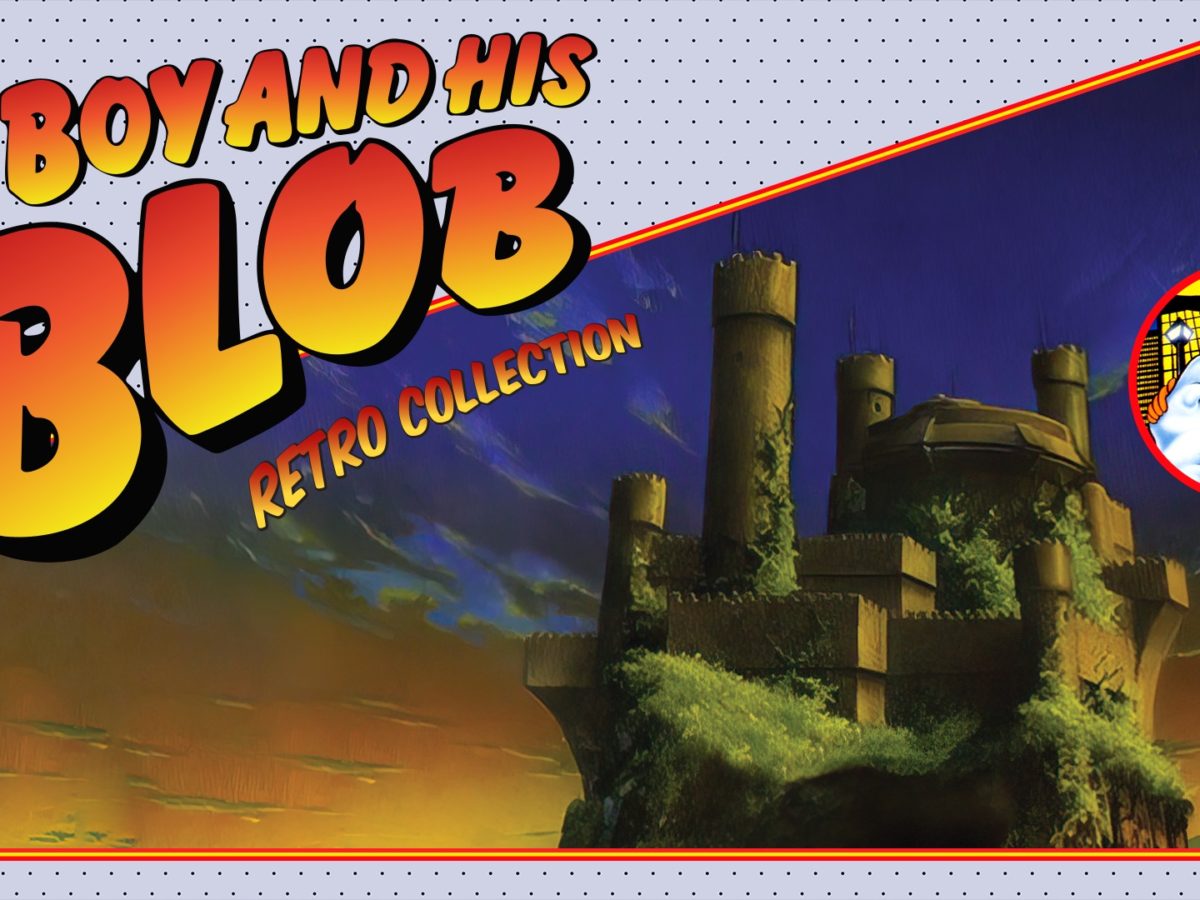 A Boy and His Blob Retro Collection title screen for Nintendo Switch