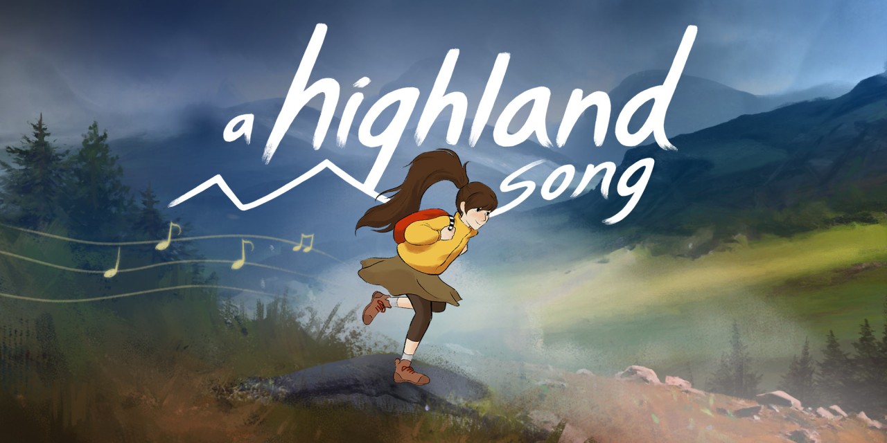 A Highland Song title screen for Nintendo Switch