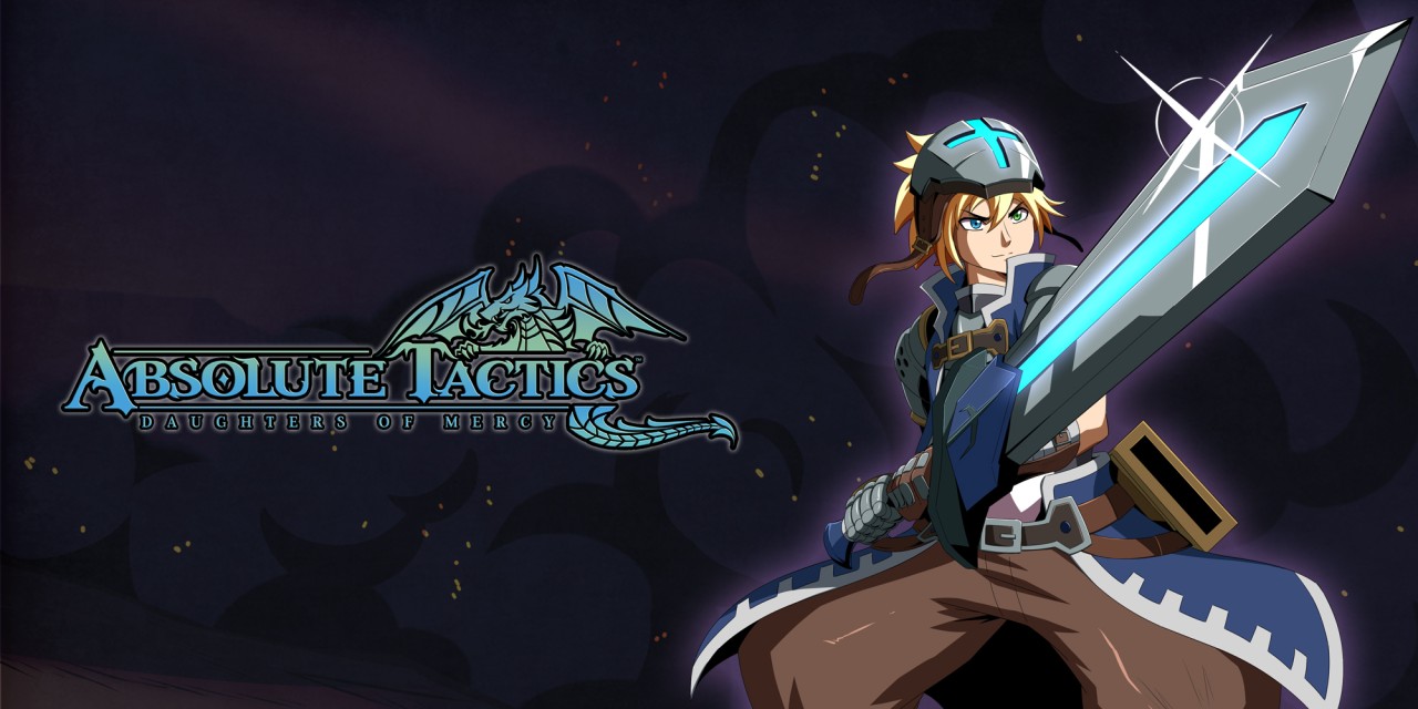 Absolute Tactics: Daughters Of Mercy title screen for Nintendo Switch