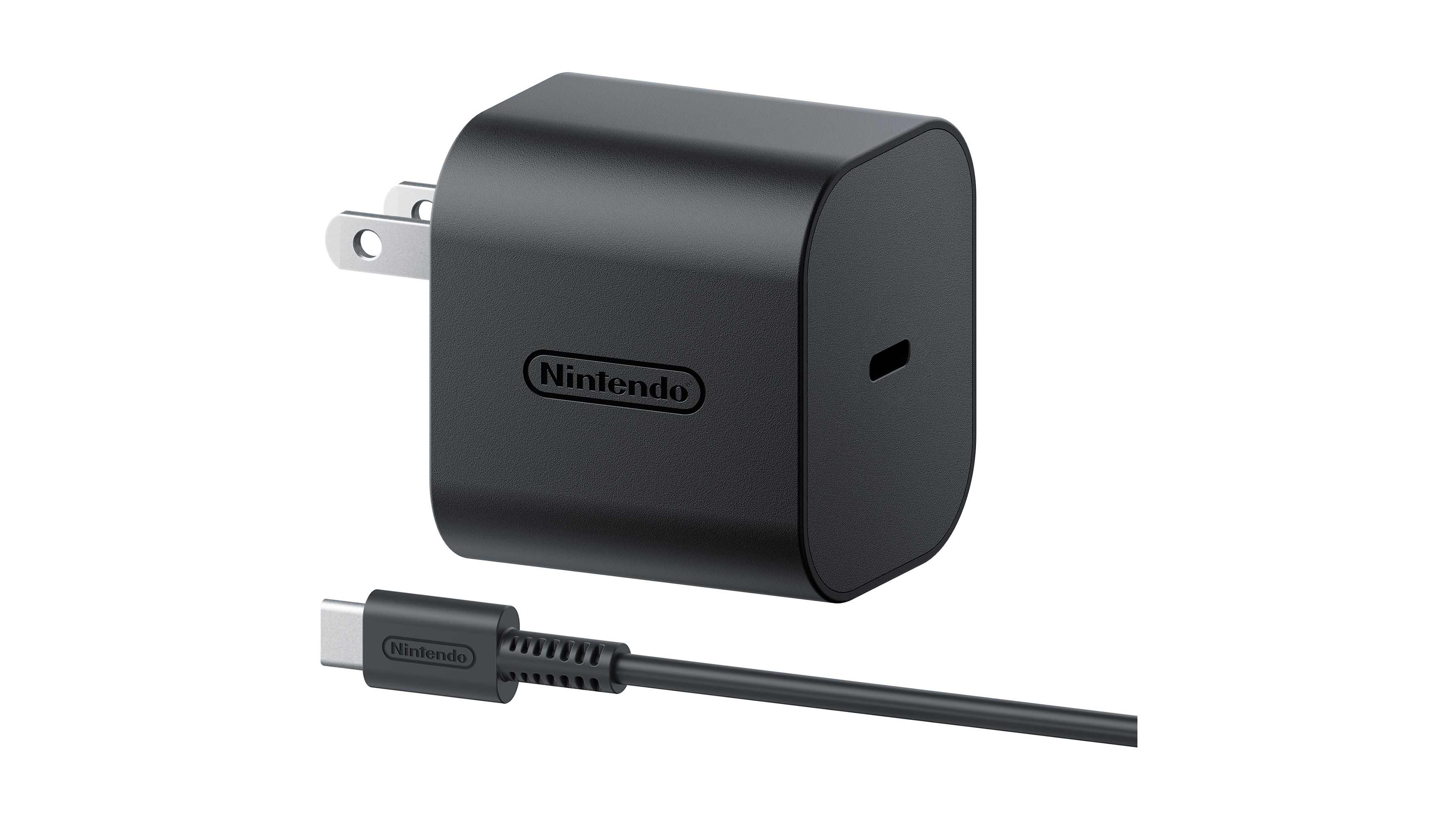 AC Power Adapter title screen for Nintendo Switch