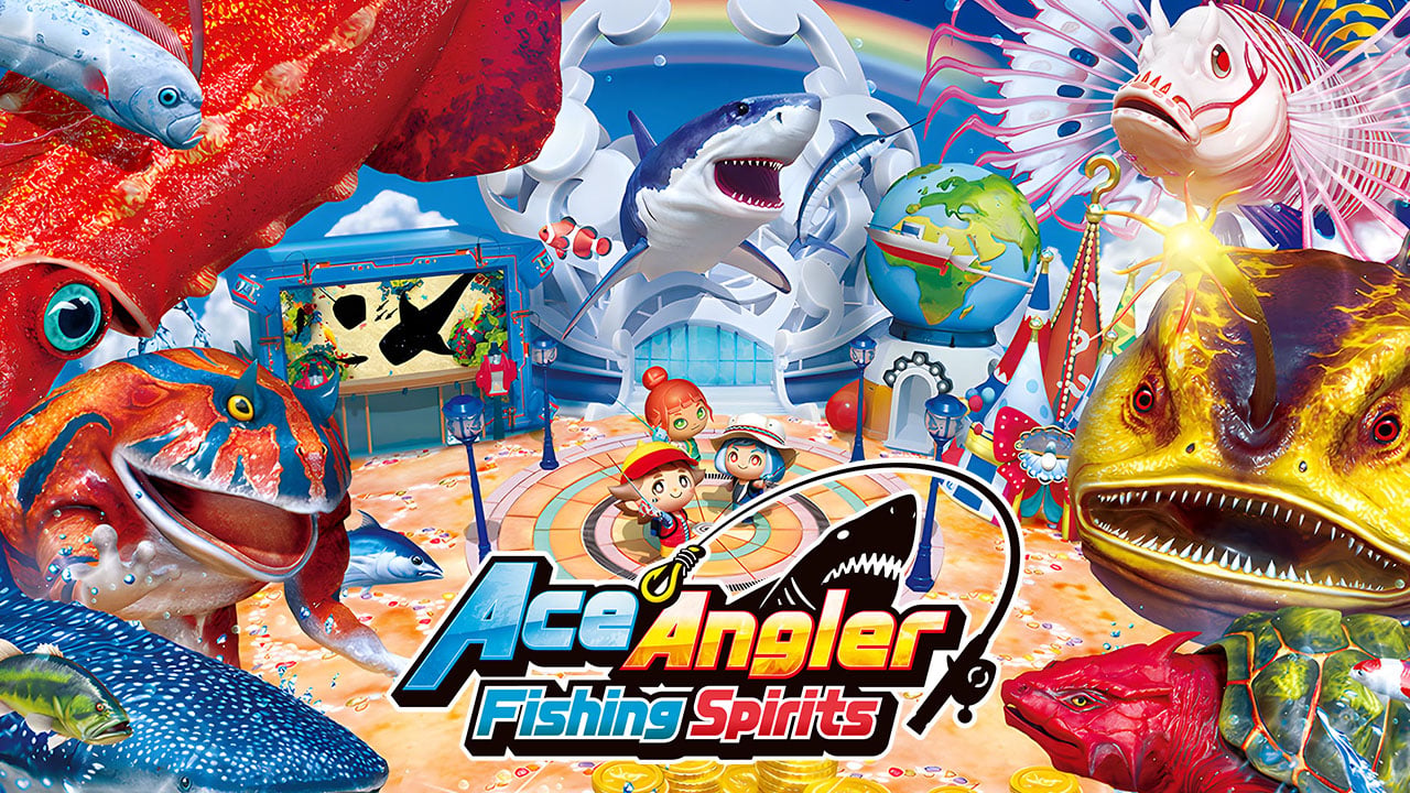 Ace Angler Fishing Spirits title screen for Nintendo Switch