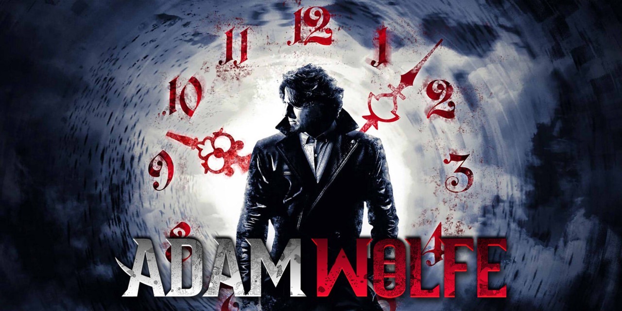 Adam Wolfe title screen for Nintendo Switch