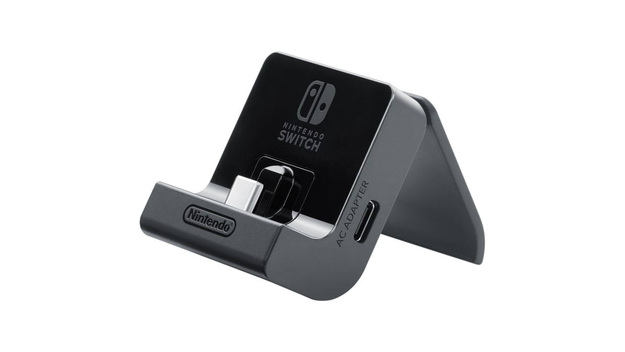Adjustable Charging Stand title screen for Nintendo Switch