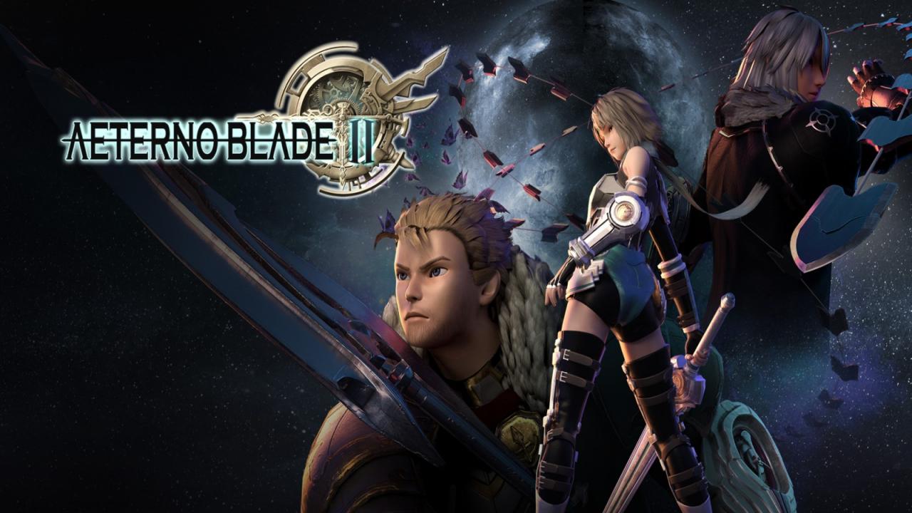 AeternoBlade II title screen for Nintendo Switch